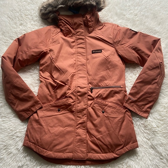 Columbia Suttle Mountain Insulated Snowboard Jacket Nova Pink Women Sz XS NWT - Picture 4 of 13